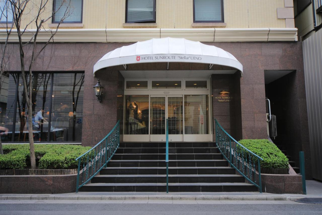 Hotel Sunroute Stellar Ueno Tokio Zewnętrze zdjęcie